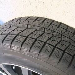 225/60R17　２０２３年製造　スタッドレス　アルミホイール４本の画像