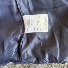 紺色中綿入りベスト　140の画像