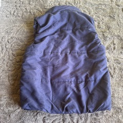 紺色中綿入りベスト　140の画像