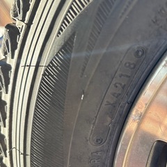 中古‼️スタッドレスタイヤ‼️145/80/12の4本‼️早い者勝ち‼️の画像