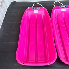 ソリ　大人用2台、子供用1台　3台セットの画像