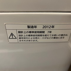 Panasonic洗濯機の画像