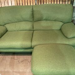 【愛品館 市原店】関家具｜スイート｜スツール付3人掛けソファ