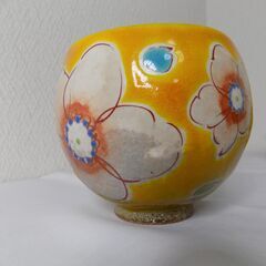 味わいのある陶器製鉢　ソースボウル　ソースカップ　小物入れ　手の平サイズ　５点セット　使用感あり　茶色器に２～３ｍｍ欠けあり　【非対面取引です】の画像