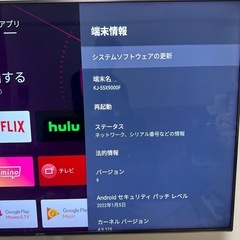 SONY BRAVIA KJ-55X9000Fの画像