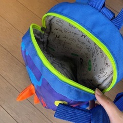 恐竜カバン　ハーネス付き　の画像