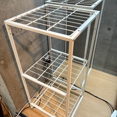 終了　IKEAヨースタイン　スチールラックの画像