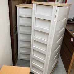 ウッドトッププラチェスト7段の画像