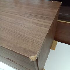 リユースのサカイ栃木店★ジモティ割あり★  TV台 ブラウン W119.2×D38×H40 クリーニング済み TC11596の画像