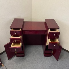 レトロ 三面鏡ドレッサーの画像