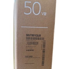 【新品未開封】LG 50V型 液晶 テレビ 50UT801C0JBの画像