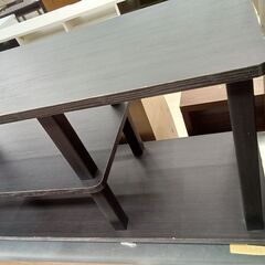 リユースのサカイ栃木店★ジモティ割あり★  TV台 ブラック W110×D29.5×H41.5 クリーニング済み TC11597の画像