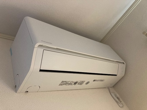 2024年製Panasonicエアコン+室外機　保証あり
