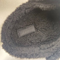 crocs ボア スリッパ ルームシューズ 27cm 黒の画像