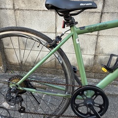 自転車屋で買ったクロスバイクの画像