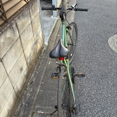 自転車屋で買ったクロスバイクの画像