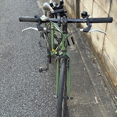 自転車屋で買ったクロスバイクの画像