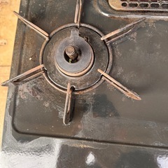 都市ガス専用2口ガスコンロ作動確認済みの画像