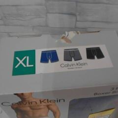  71893 カルバンクライン メンズ 3pack トランクス パンツ　XL　A17130の画像