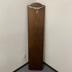 木製フレーム 縦型スタンドミラーの画像