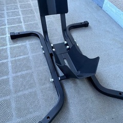 フロントホイールクランプ バイクスタンド タイヤ固定スタンドの画像