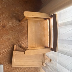 【無料】オーダーメイド 木製キッズチェア（テーブル板取り外し可） の画像