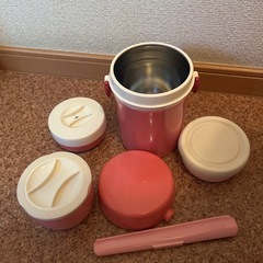 サーモス　ステンレスランチジャー　お弁当箱の画像