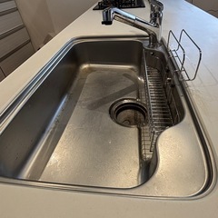 中古システムキッチンアレスタ　リクシル　食洗機の画像