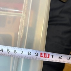 半透明収納ケース8個、無料で差し上げますの画像