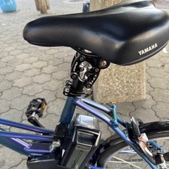 YAMAHA 電動アシスト自転車　美品　バッテリー２個の画像