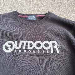 OUTDOOR トレーナー2枚 Lサイズ ブラックの画像
