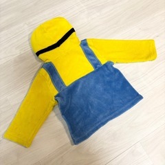 ミニオン 着ぐるみ なりきり フリース コスチューム ユニバーサル 95cmの画像