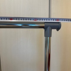 【お譲りします！】ハンガーラック　シルバーの画像