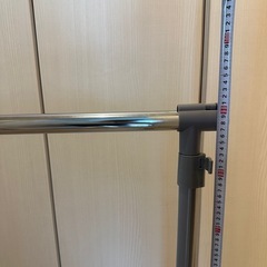 【お譲りします！】ハンガーラック　シルバーの画像