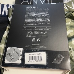 ANVILボクサーパンツＭサイズ新品の画像