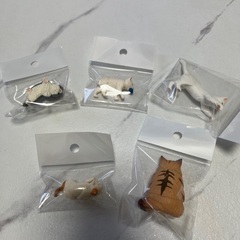 未開封 猫 フィギュア セット売りの画像