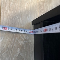 【お譲りします！】本棚　ブラックの画像