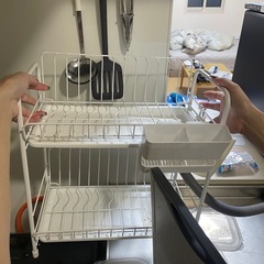 キッチン家具 水切りラックの画像