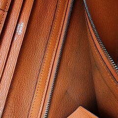 HERMES　エルメス■ベアン リザード 長財布 二つ折り財布 2014年  の画像