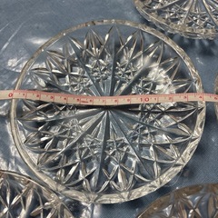 ガラス　小皿　6枚の画像