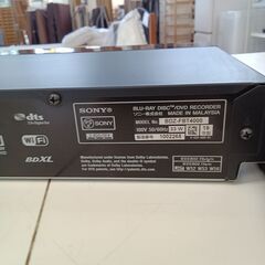★リユースのサカイつくば店★TK7317 SONY ブルーレイレコーダー BDZ-FBT4000  19年製 動作確認／クリーニング済み　【リユースのサカイつくば店】 の画像