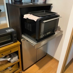 電子レンジ台(キッチン収納)
 の画像