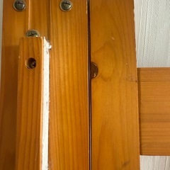 木製２段ベットの画像