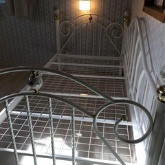 ニトリ　姫ベッド　生産終了入手困難　ロココ調の画像