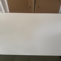 IKEA TROTTEN トロッテン 天板,ホワイト　120x70cmの画像