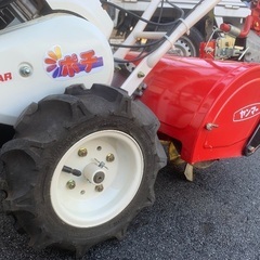 YANMAR 耕うん機 ポチ MRT40A アポロ培土機付 iスタート GA120 ヤンマー 農用トラクター（歩行型） 管理機 家庭菜園の画像