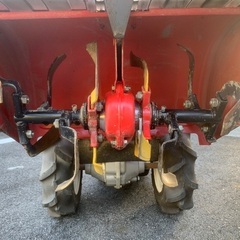 YANMAR 耕うん機 ポチ MRT40A アポロ培土機付 iスタート GA120 ヤンマー 農用トラクター（歩行型） 管理機 家庭菜園の画像