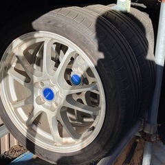 プリウス　ホイールセット　215/45r17の画像