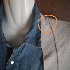 家で洗えるWOOLカーディガン　(グレー)の画像