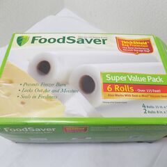 コストコ　フードセーバー専用ロール袋　真空パックフィルム　変色あり　使用途中含めて5ロール　【非対面取引です】の画像